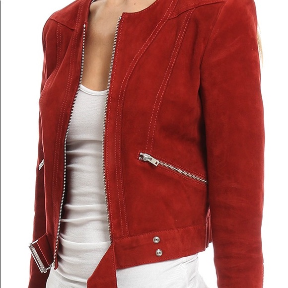 ✨IRO✨Tatianna Suede Moto Jacket - Picture 3 of 7